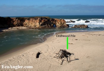 Creek and ocean tides breach sandbar on or around January 1st