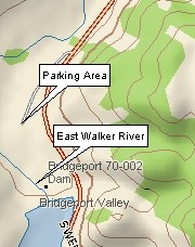 Sample Map for the East Walker River