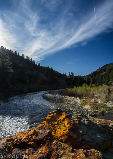 East Fork of the Carson River under morning sun
