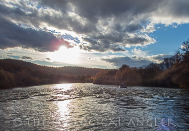 Fly Fishing the Klamath River in the late October or November is magic.
