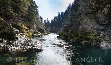 South Fork Smith River in California for fly fishing