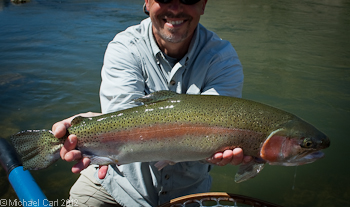 The Wind River below Boysen Reservior provides some of the best trophy trout water anywhere in the West.
