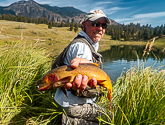 Fly Fishing Trout Lake Yellowstone