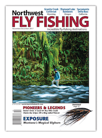 Northwest Fly Fishing Magazine November December 2017 Cover