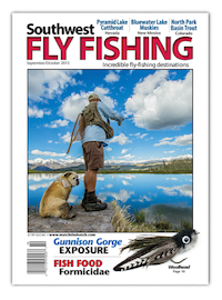 Southwest September 2015 Fly Fishing Magazine Cover