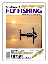 Southwest January February 2019 Fly Fishing Magazine Cover